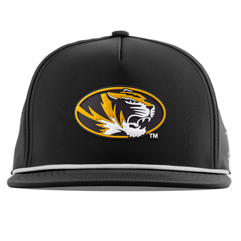 University of Missouri "Missouri Tigers Badge" Flat 5 Panel Rope Black