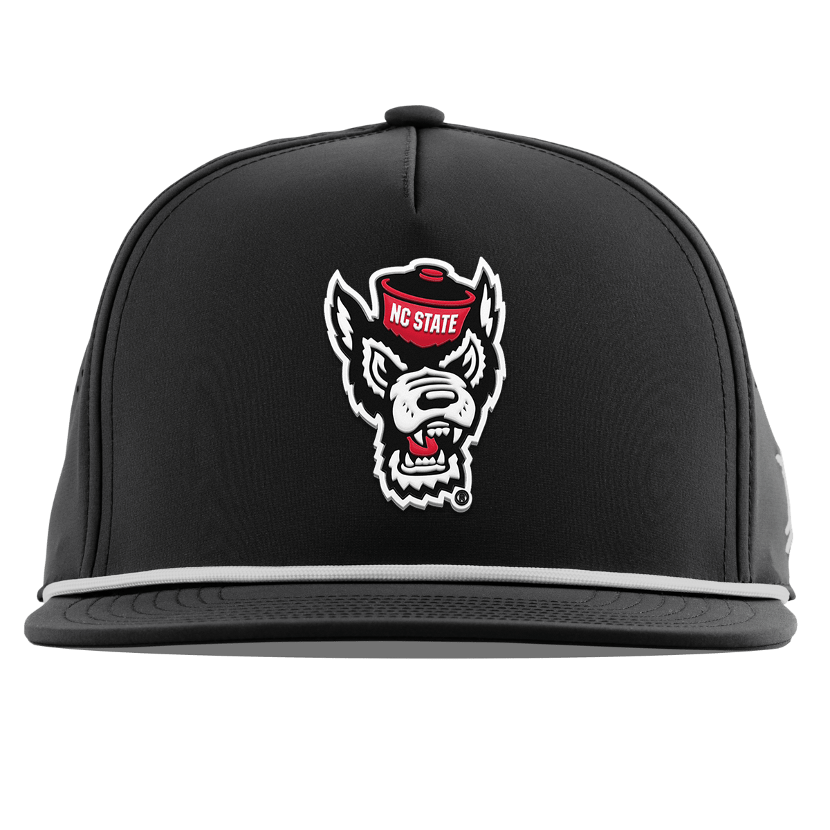 North Carolina State "NC State Team Logo" Flat 5 Panel Rope Black