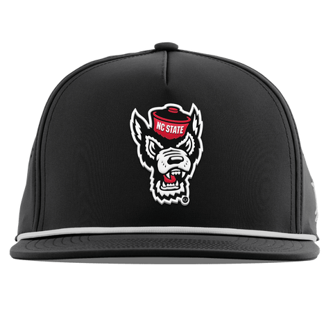 North Carolina State "NC State Team Logo" Flat 5 Panel Rope Black