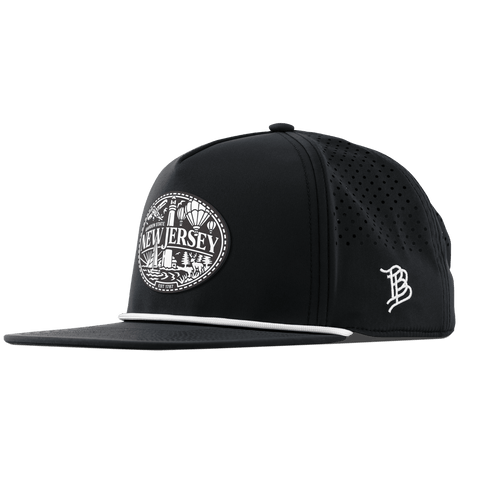 New Jersey Traveler Flat 5 Panel Rope Black