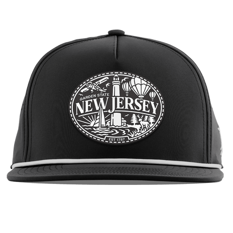 New Jersey Traveler Flat 5 Panel Rope Black
