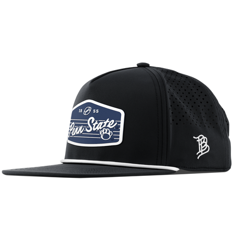 Penn State University "Nittany Lions Football" Flat 5 Panel Rope Black