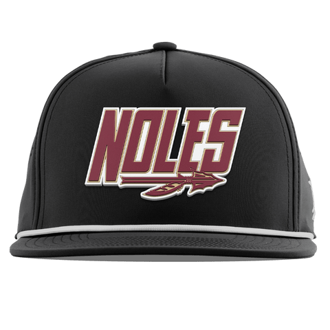 Florida State University "Noles" Flat 5 Panel Rope Black