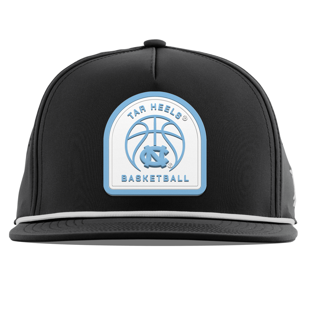 University of North Carolina "North Carolina Basketball" Flat 5 Panel Rope Black