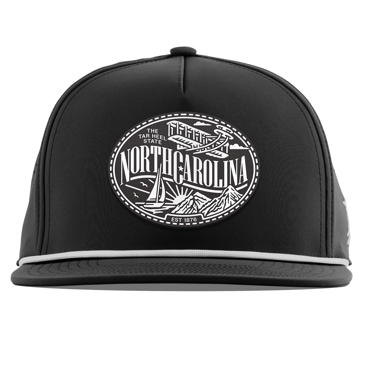 North Carolina Traveler Flat 5 Panel Rope Black