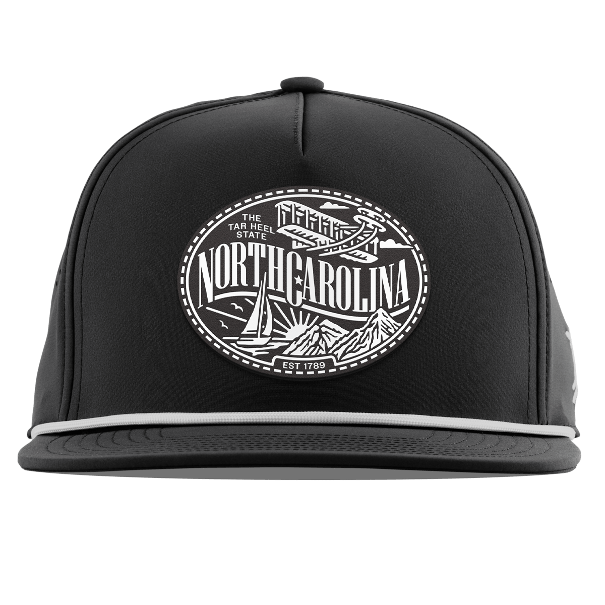 North Carolina Traveler Flat 5 Panel Rope Black