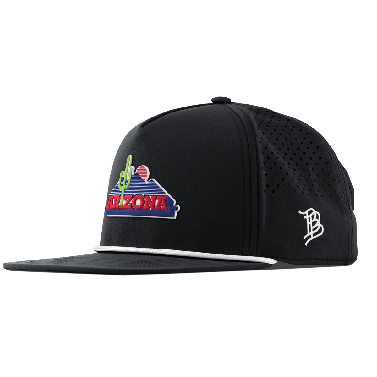 University of Arizona "OG Arizona" Flat 5 Panel Rope Black