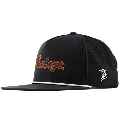 Oklahoma State University "Oklahoma State Cowboys" Flat 5 Panel Rope Black