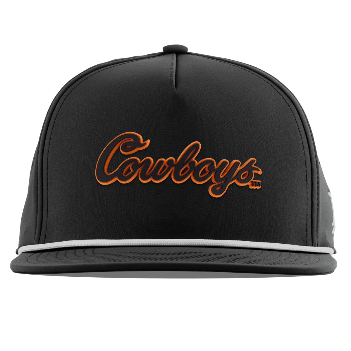 Oklahoma State University "Oklahoma State Cowboys" Flat 5 Panel Rope Black