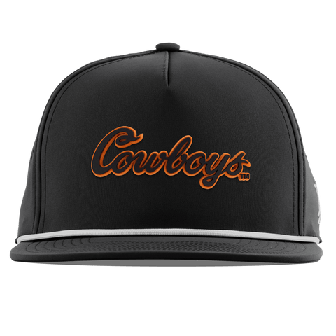 Oklahoma State University "Oklahoma State Cowboys" Flat 5 Panel Rope Black