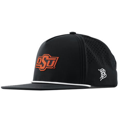 Oklahoma State University "OSU Team Logo" Flat 5 Panel Rope Black