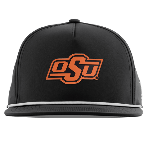 Oklahoma State University "OSU Team Logo" Flat 5 Panel Rope Black