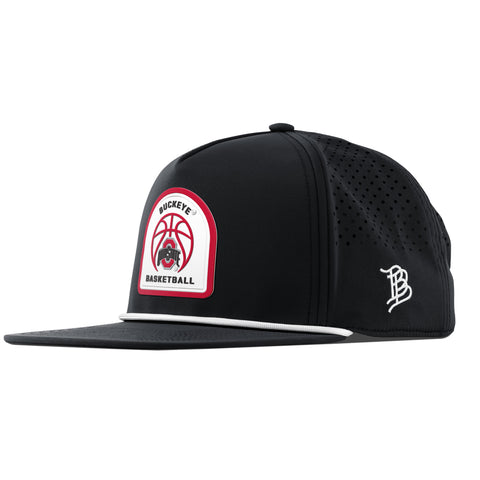 Ohio State University "Ohio State Basketball" Flat 5 Panel Rope Black