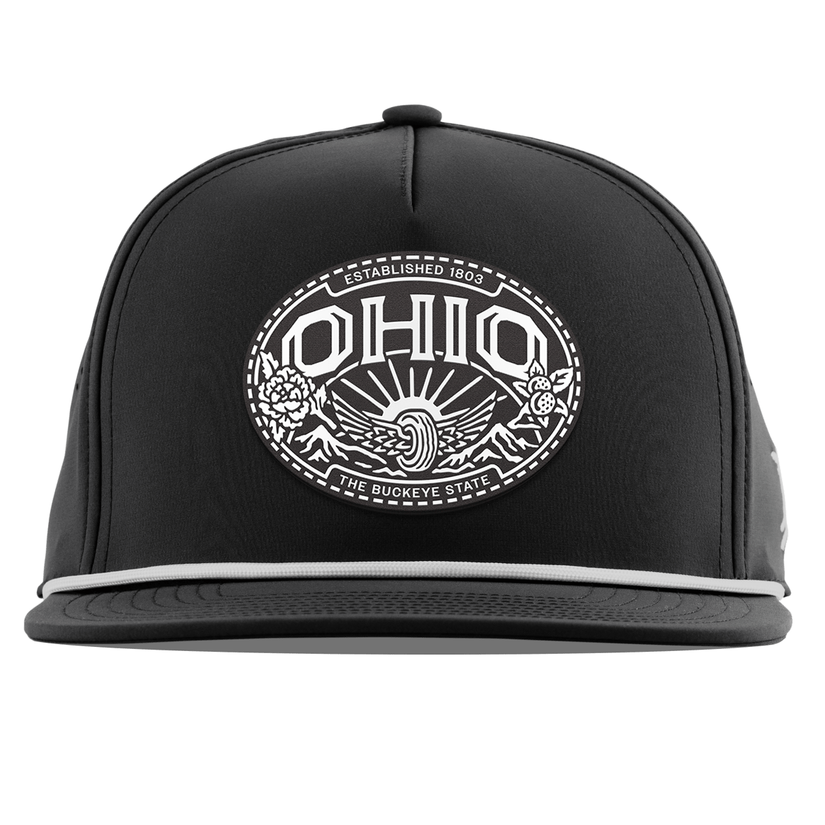 Ohio Traveler Flat 5 Panel Rope Black