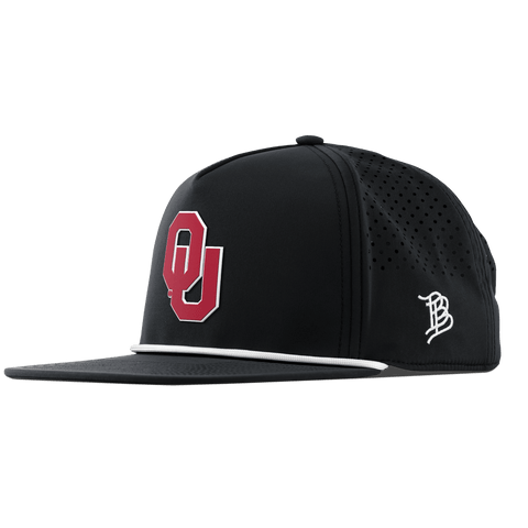 University of Oklahoma "Oklahoma Team Logo" Flat 5 Panel Rope Black