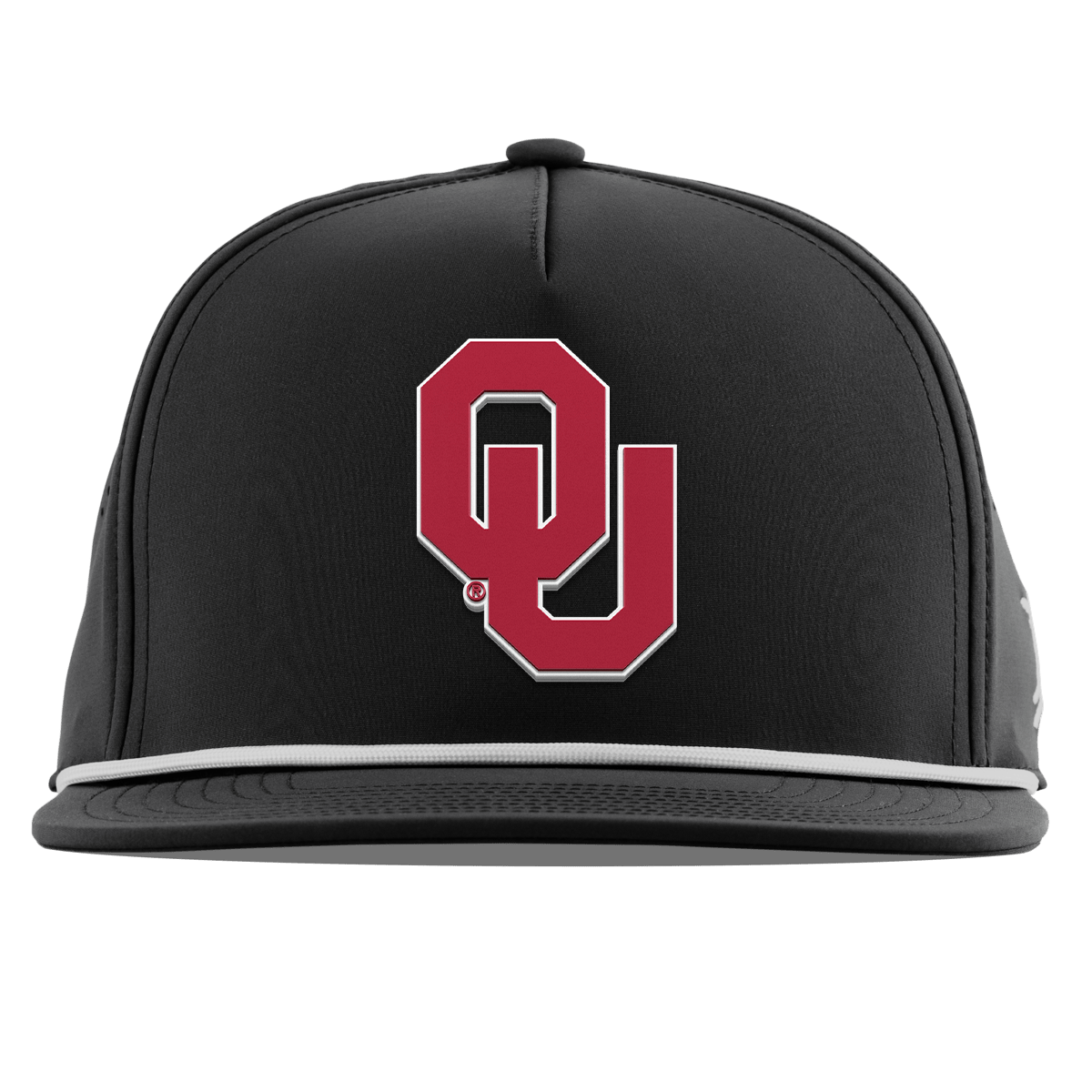 University of Oklahoma "Oklahoma Team Logo" Flat 5 Panel Rope Black