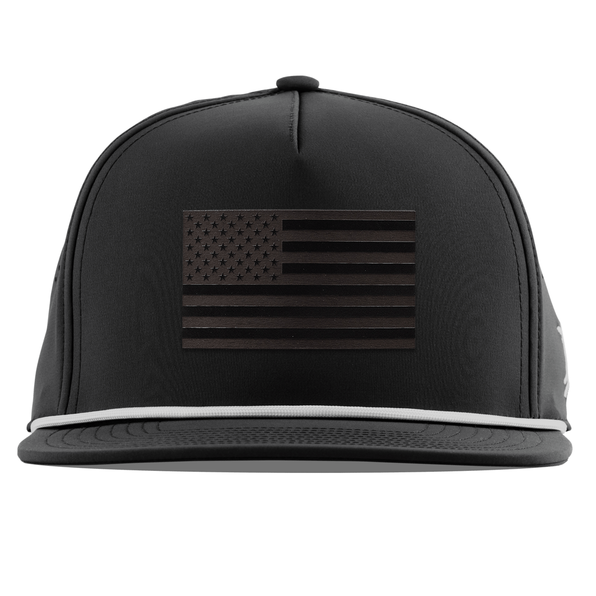 Old Glory Midnight Flat 5 Panel Rope Black