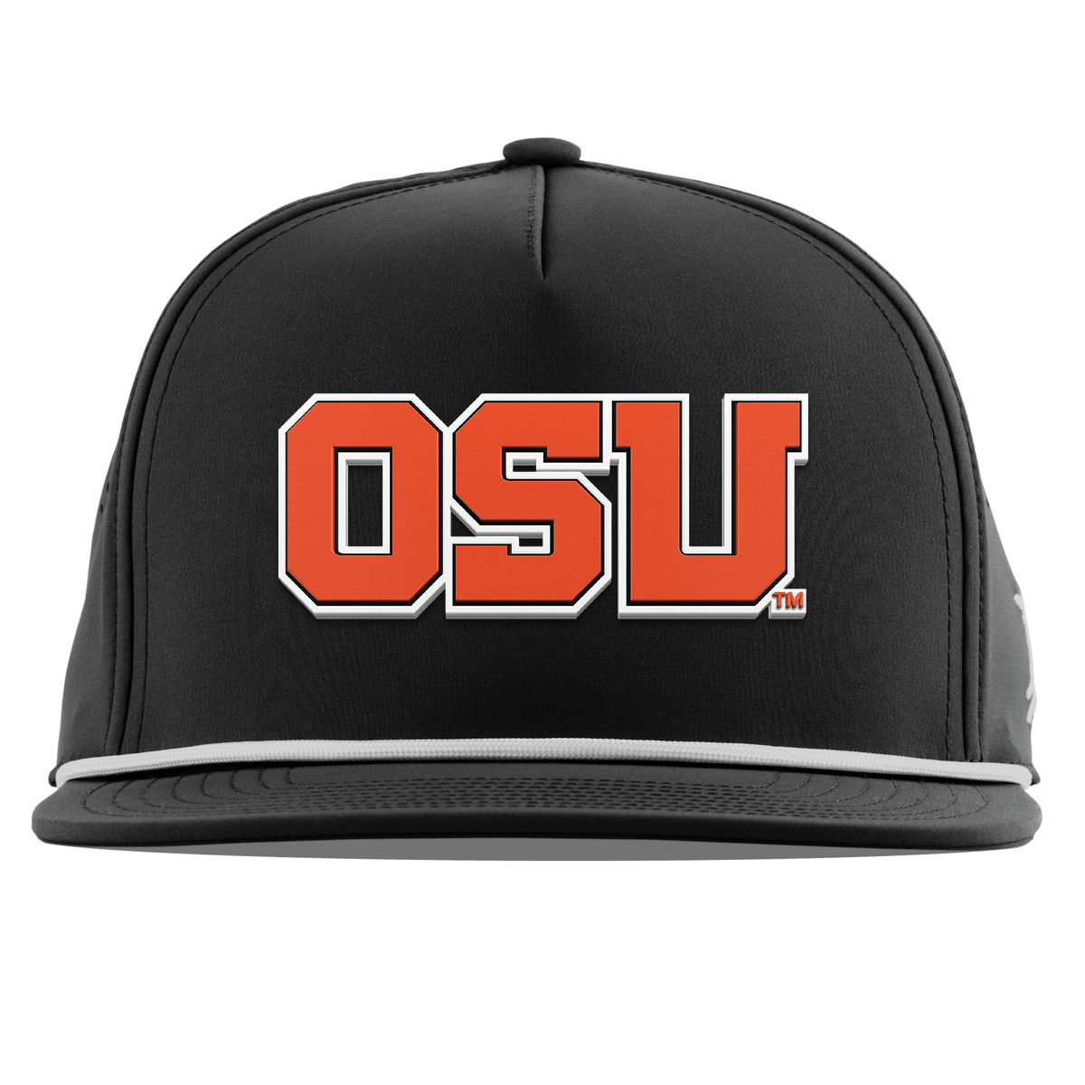 Oregon State University "Oregon State Block" Flat 5 Panel Rope Black