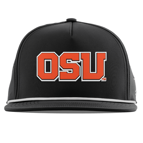 Oregon State University "Oregon State Block" Flat 5 Panel Rope Black