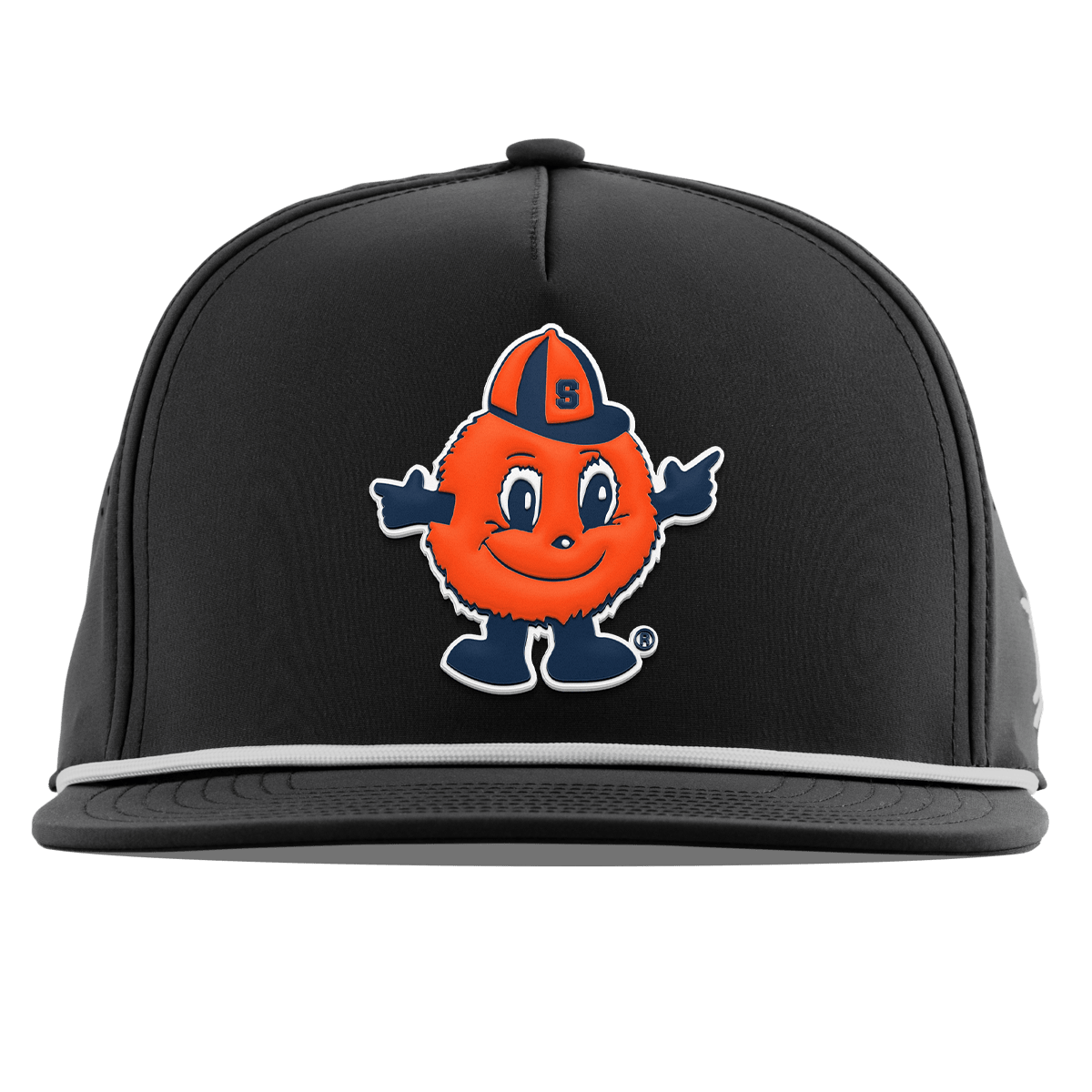 Syracuse University "Otto The Orange" Flat 5 Panel Rope Black