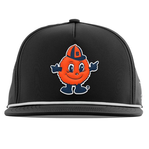 Syracuse University "Otto The Orange" Flat 5 Panel Rope Black