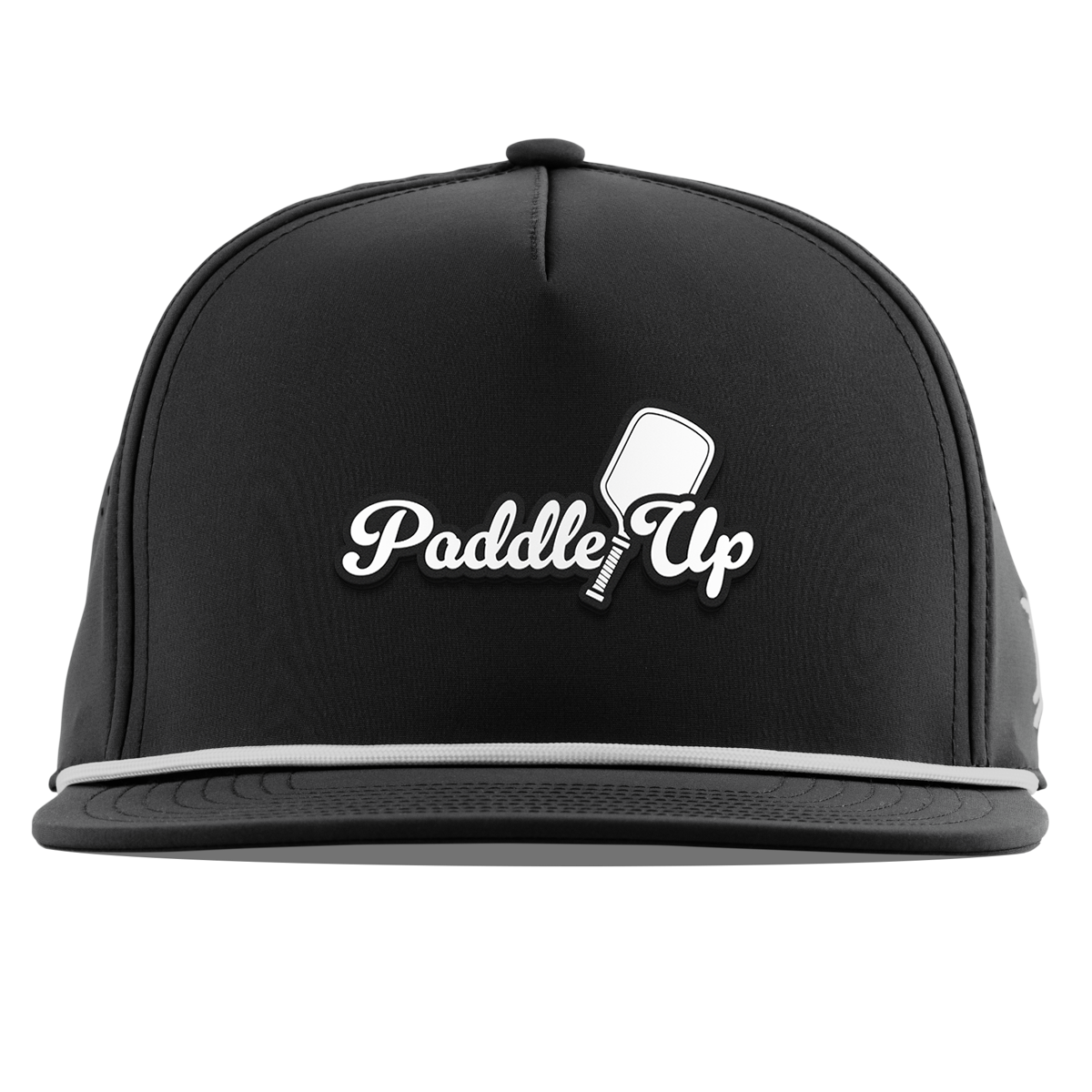 Paddle Up Flat 5 Panel Rope Black