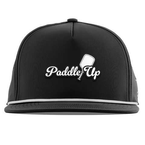 Paddle Up Flat 5 Panel Rope Black