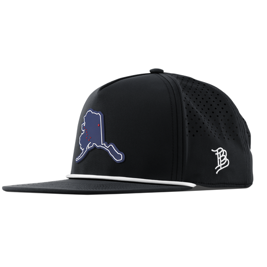 Alaska Patriot Series Flat 5 Panel Rope Black