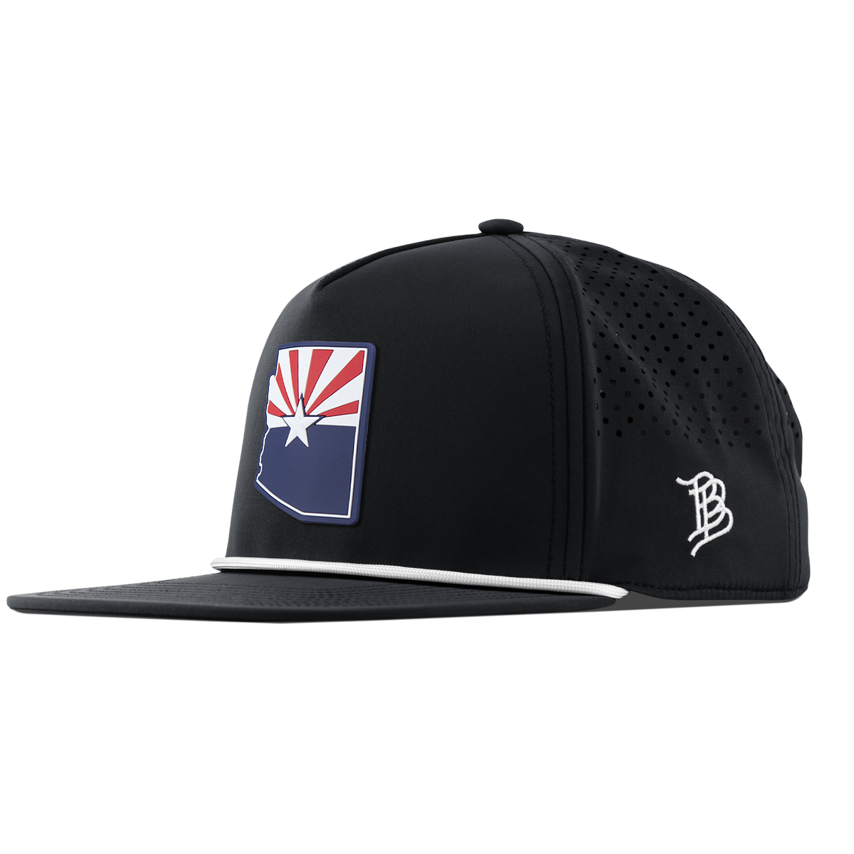 Arizona Patriot Series Flat 5 Panel Rope Black