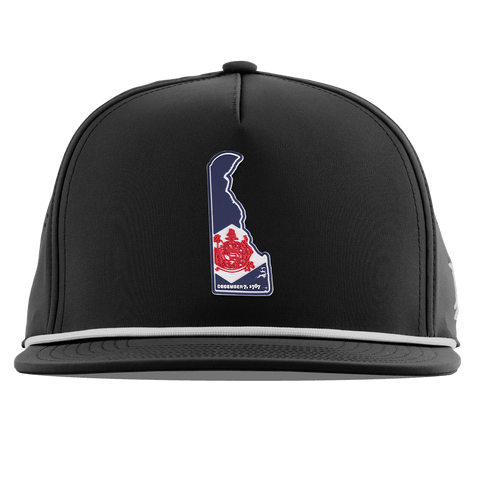 Delaware Patriot Series Flat 5 Panel Rope Black