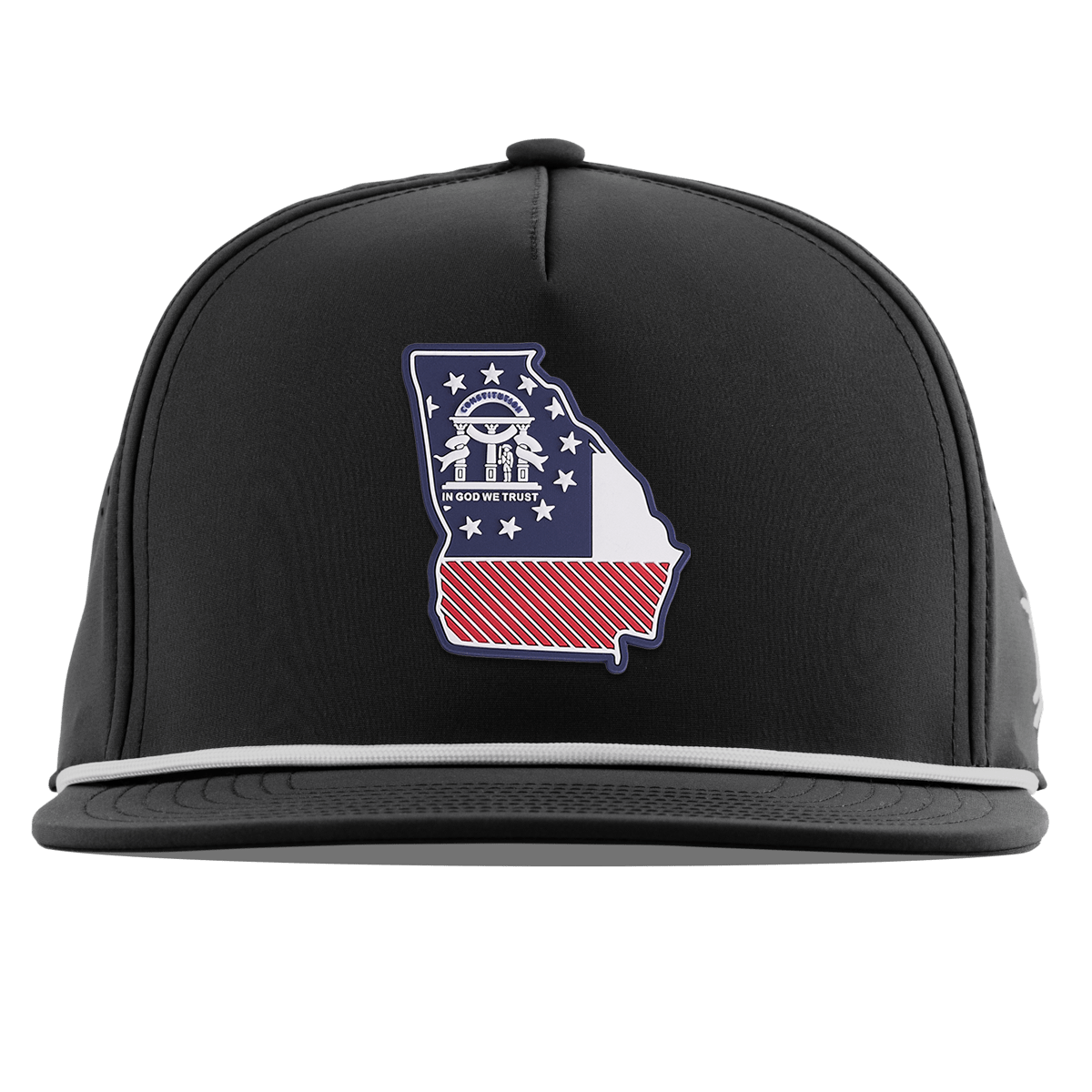 Georgia Patriot Series Flat 5 Panel Rope Black
