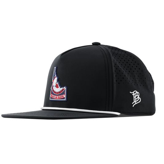 Idaho Patriot Series Flat 5 Panel Rope Black