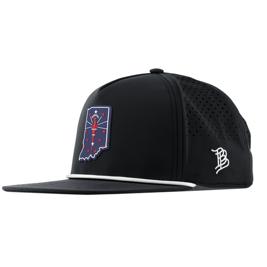 Indiana Patriot Series Flat 5 Panel Rope Black
