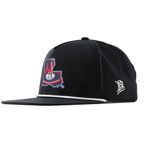 Louisiana Patriot Series Flat 5 Panel Rope Black