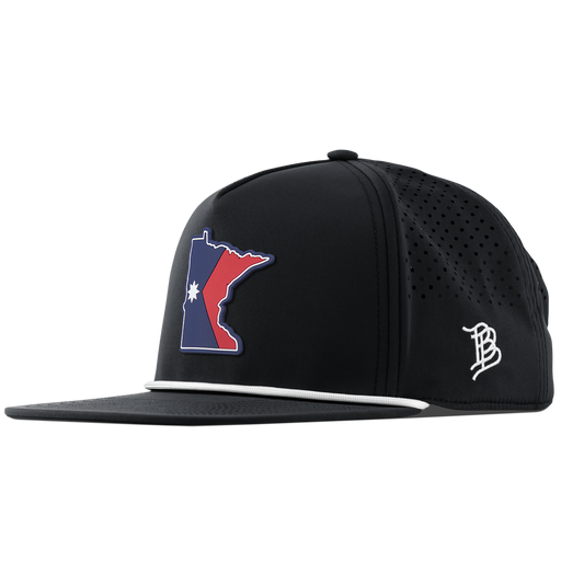 Minnesota Patriot Series Flat 5 Panel Rope Black
