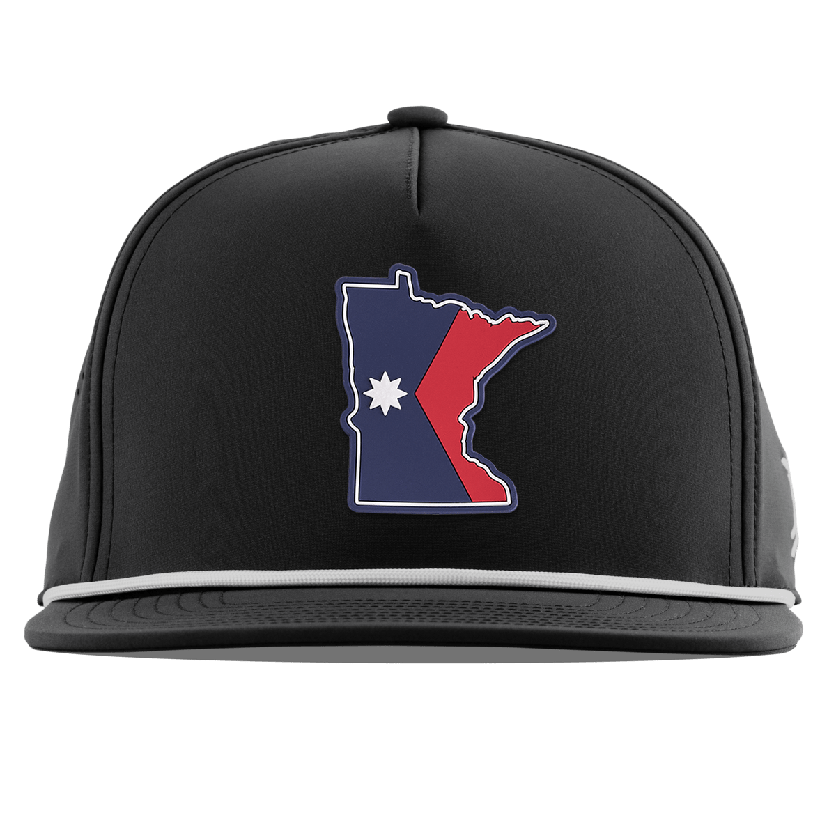 Minnesota Patriot Series Flat 5 Panel Rope Black