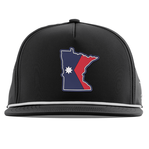 Minnesota Patriot Series Flat 5 Panel Rope Black
