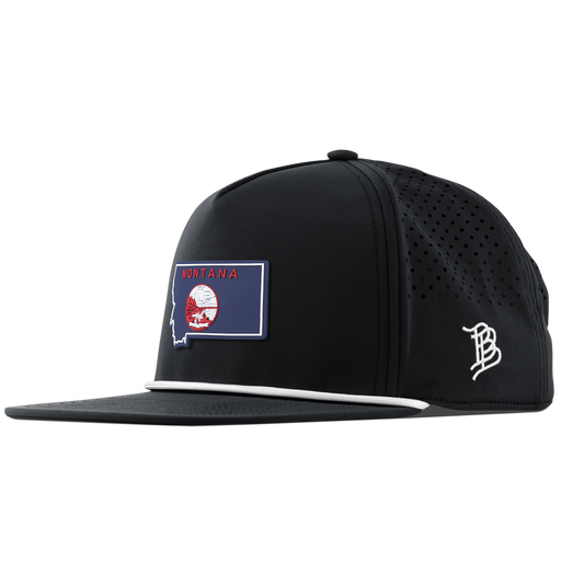 Montana Patriot Series Flat 5 Panel Rope Black