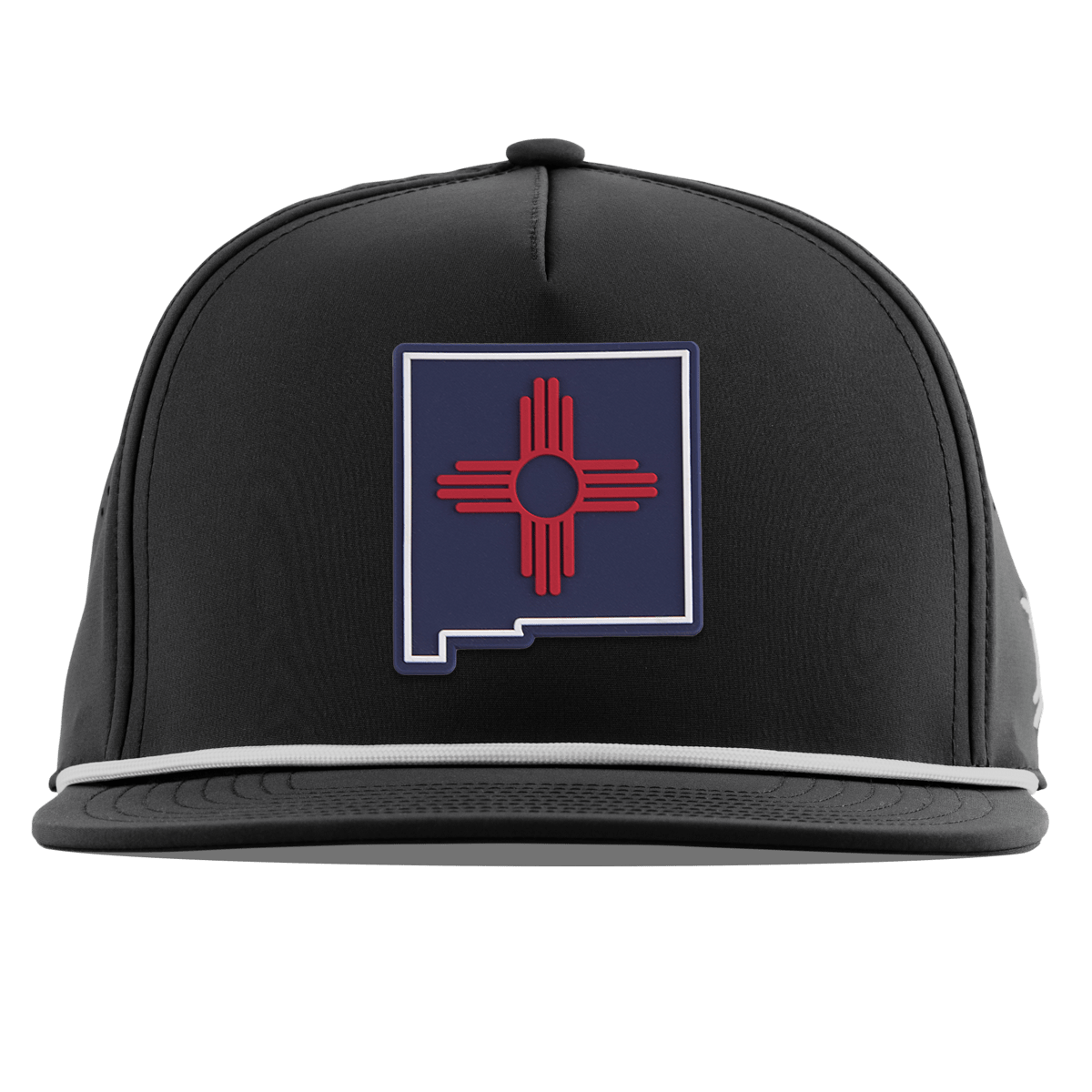 New Mexico Patriot Series Flat 5 Panel Rope Black