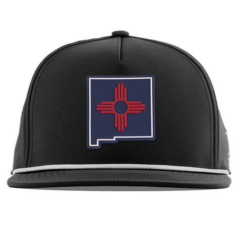 New Mexico Patriot Series Flat 5 Panel Rope Black