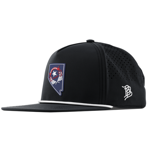 Nevada Patriot Series Flat 5 Panel Rope Black