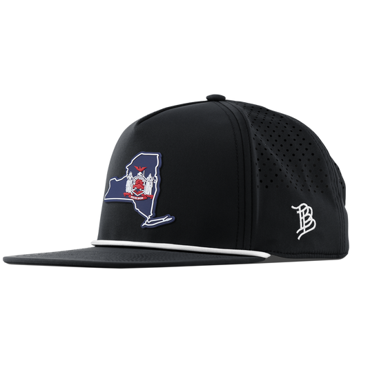 New York Patriot Series Flat 5 Panel Rope Black