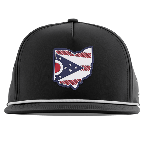 Ohio Patriot Series Flat 5 Panel Rope Black