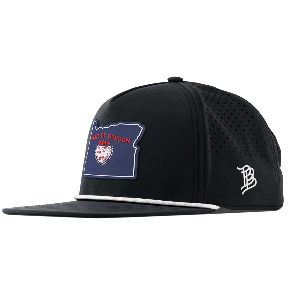 Oregon Patriot Series Flat 5 Panel Rope Black