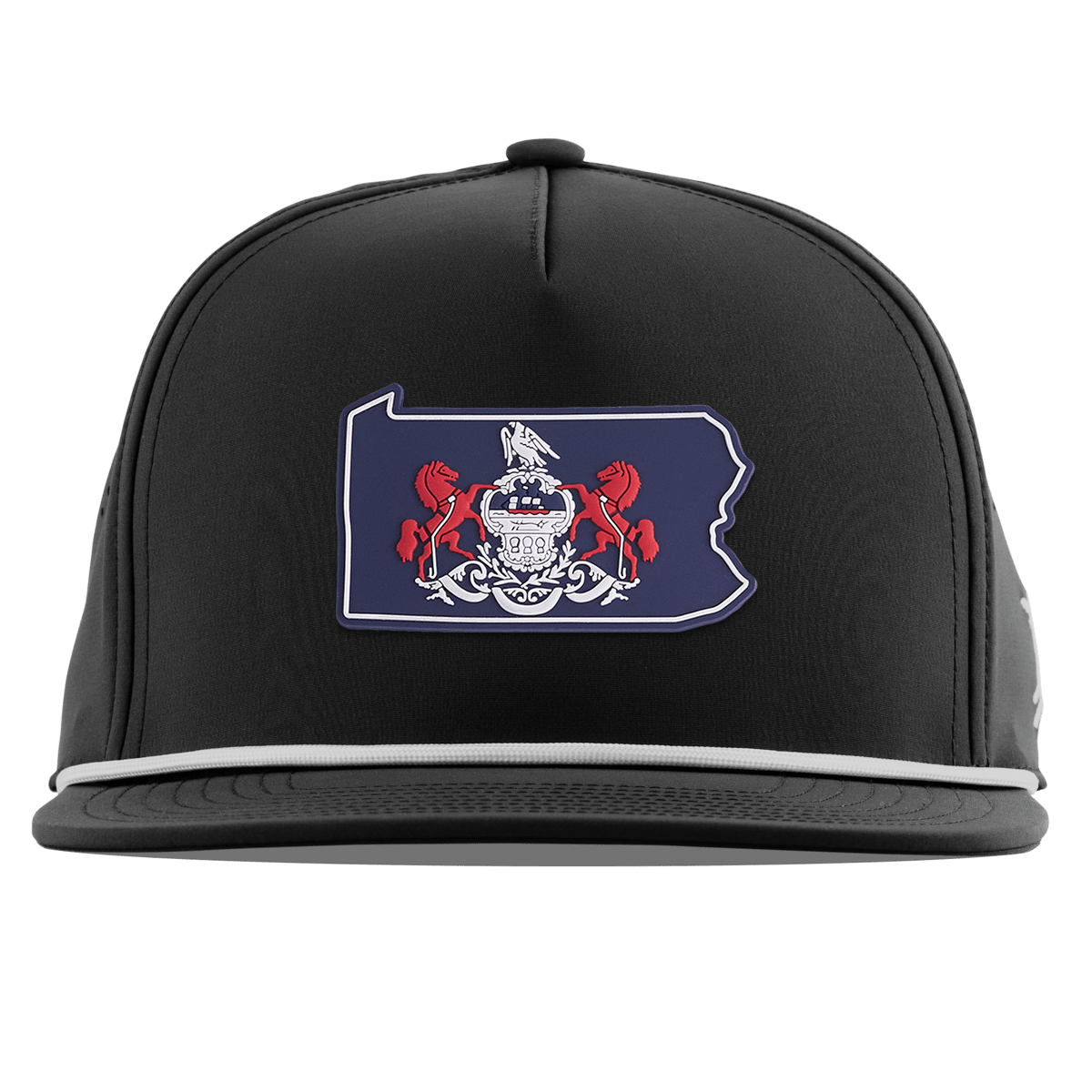 Pennsylvania Patriot Series Flat 5 Panel Rope Black
