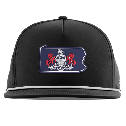 Pennsylvania Patriot Series Flat 5 Panel Rope Black