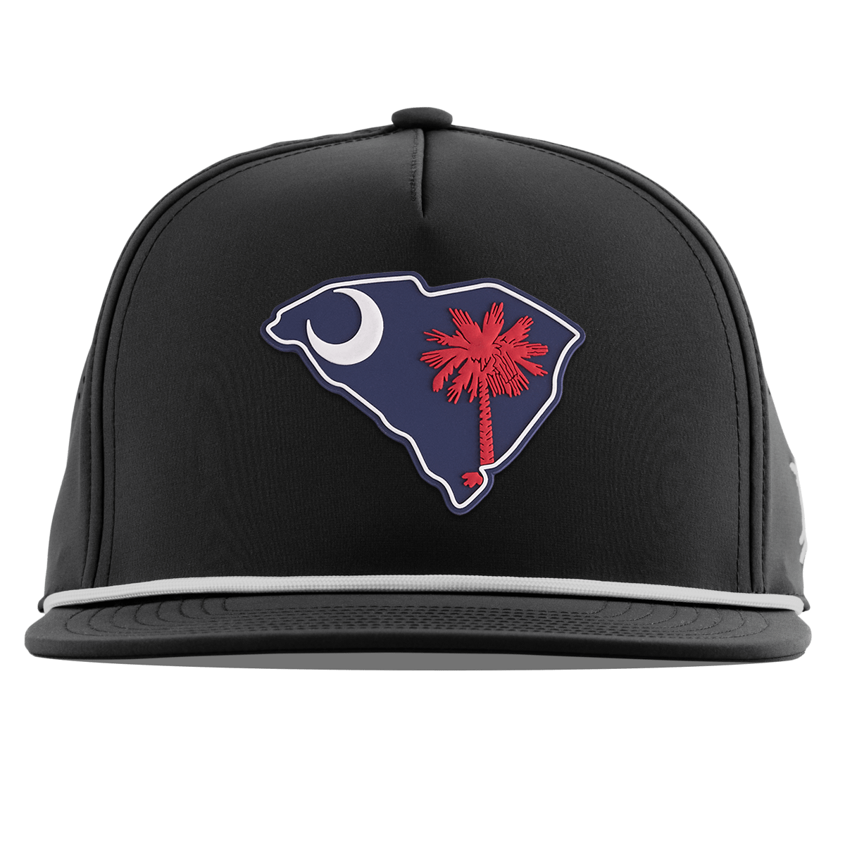South Carolina Patriot Series Flat 5 Panel Rope Black