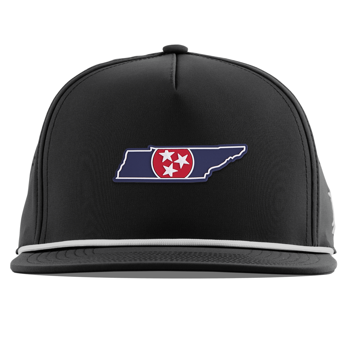 Tennessee Patriot Series Flat 5 Panel Rope Black
