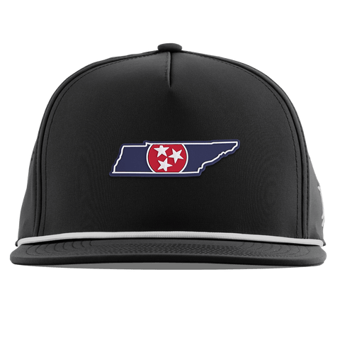 Tennessee Patriot Series Flat 5 Panel Rope Black