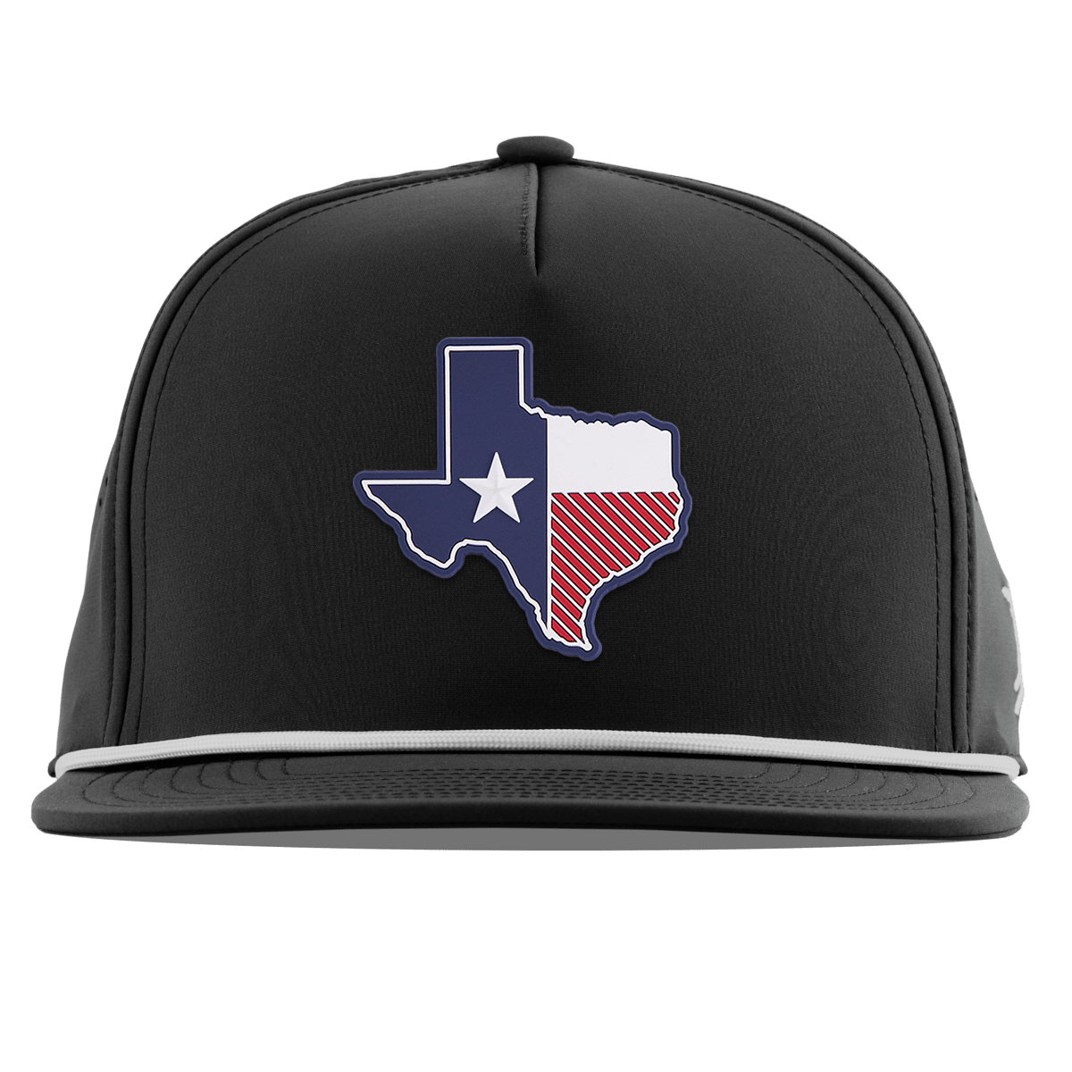 Texas Patriot Series Flat 5 Panel Rope Black